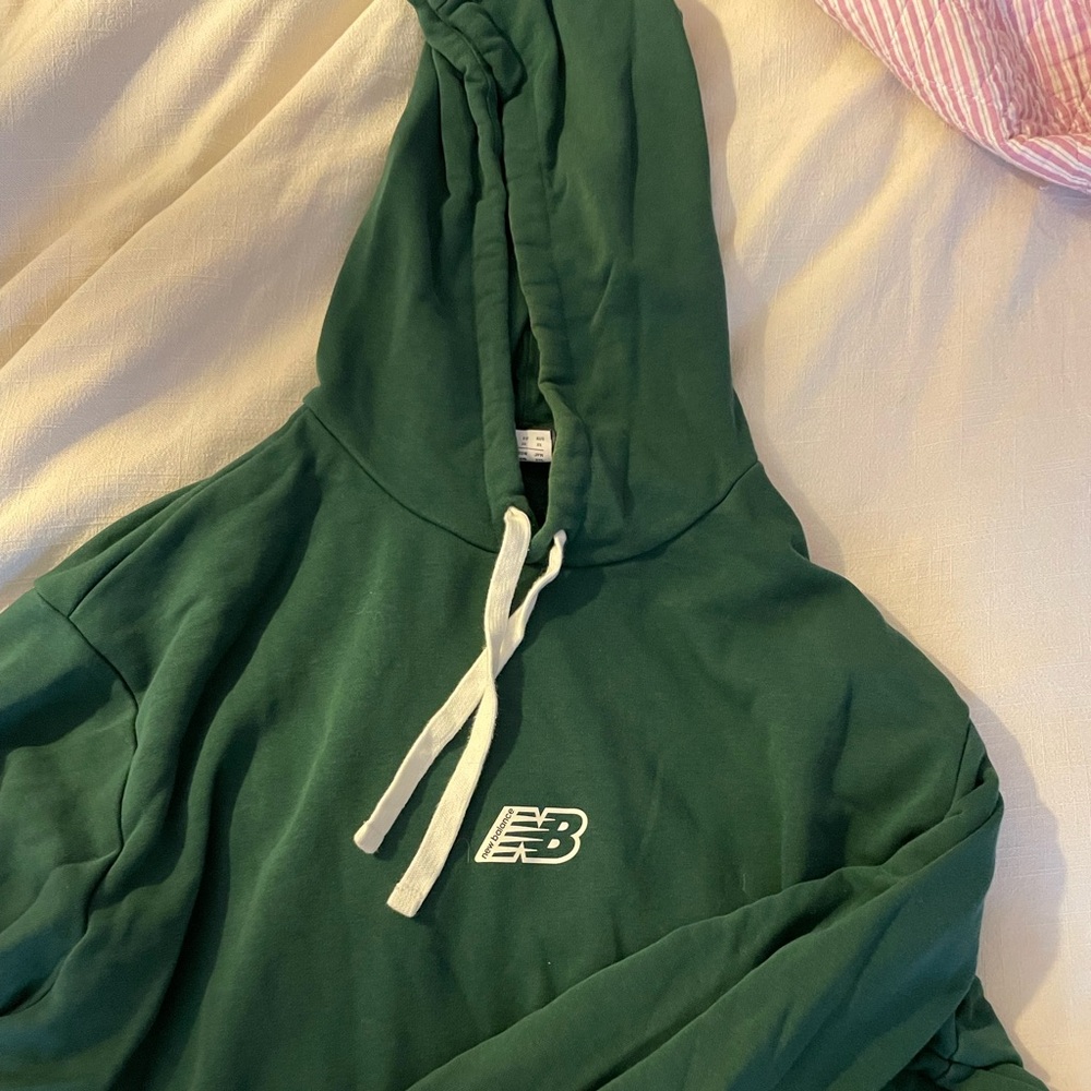 New Balance green hoodie